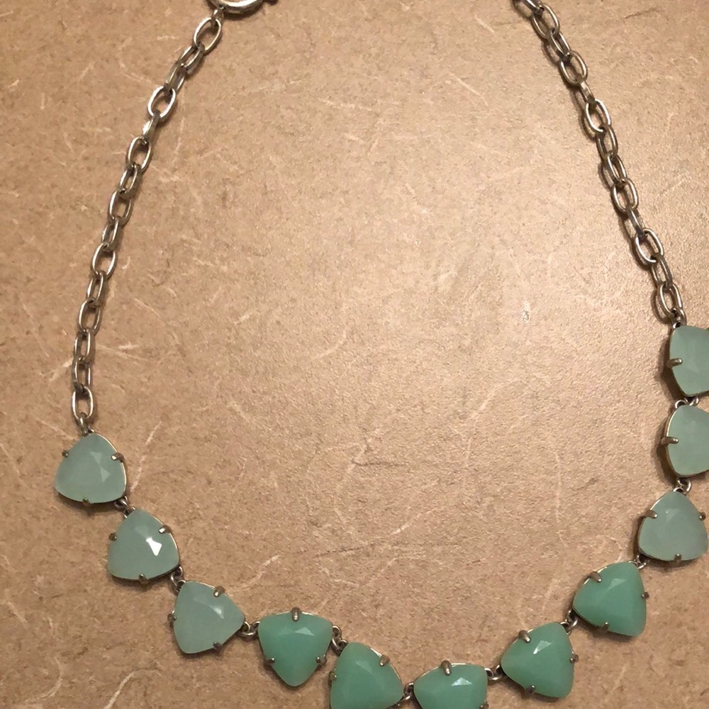 Women’s turquoise and silver necklace. Never worn!